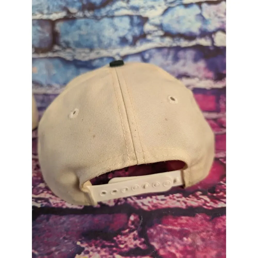 Vintage 90s Notre Dame Fighting Irish University Square Snapback Hat